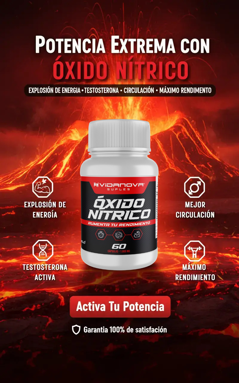 OXIDO NITRICO ™ - EL MEJOR SUPLEMENTO PARA HOMBRES